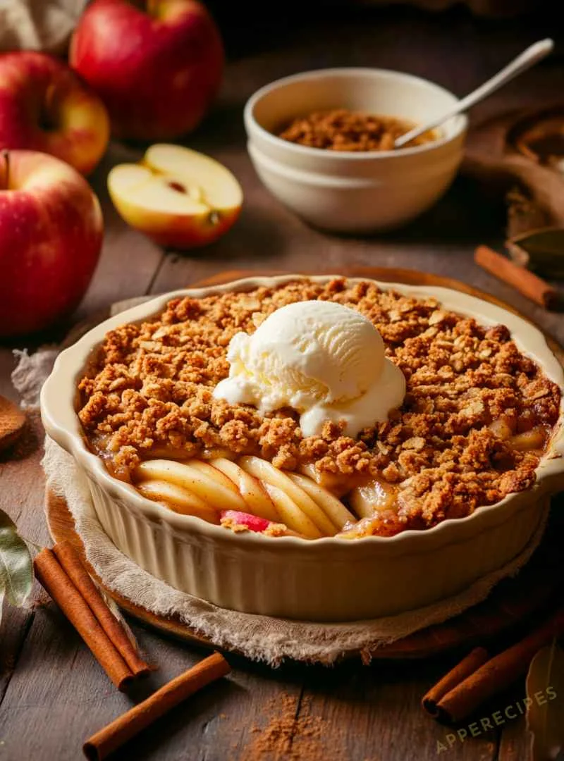 Comforting Apple Crisp for a Crowd