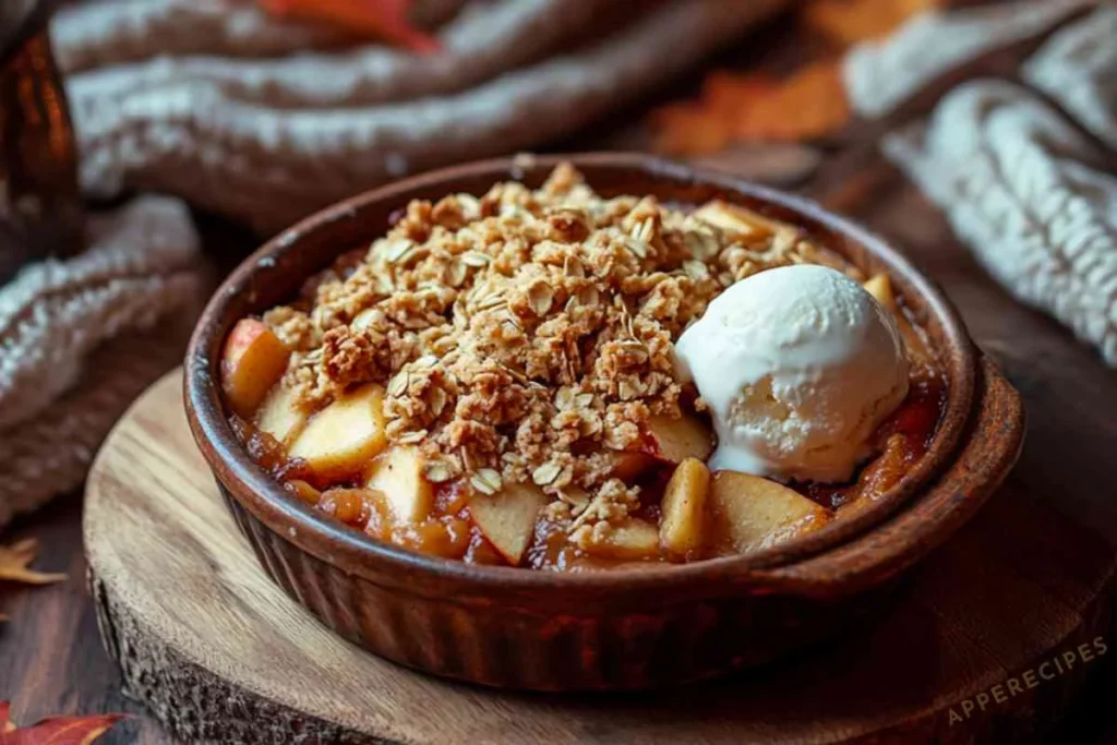 Apple Crisp A Fall Tradition