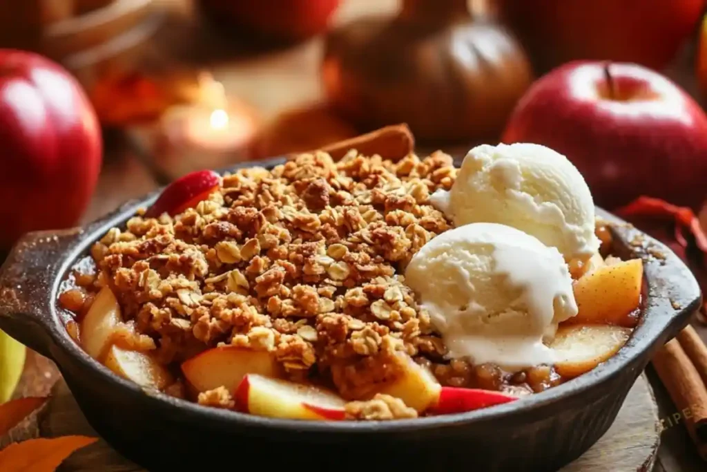 Apple Crisp for Fall A Warm and Cozy Treat