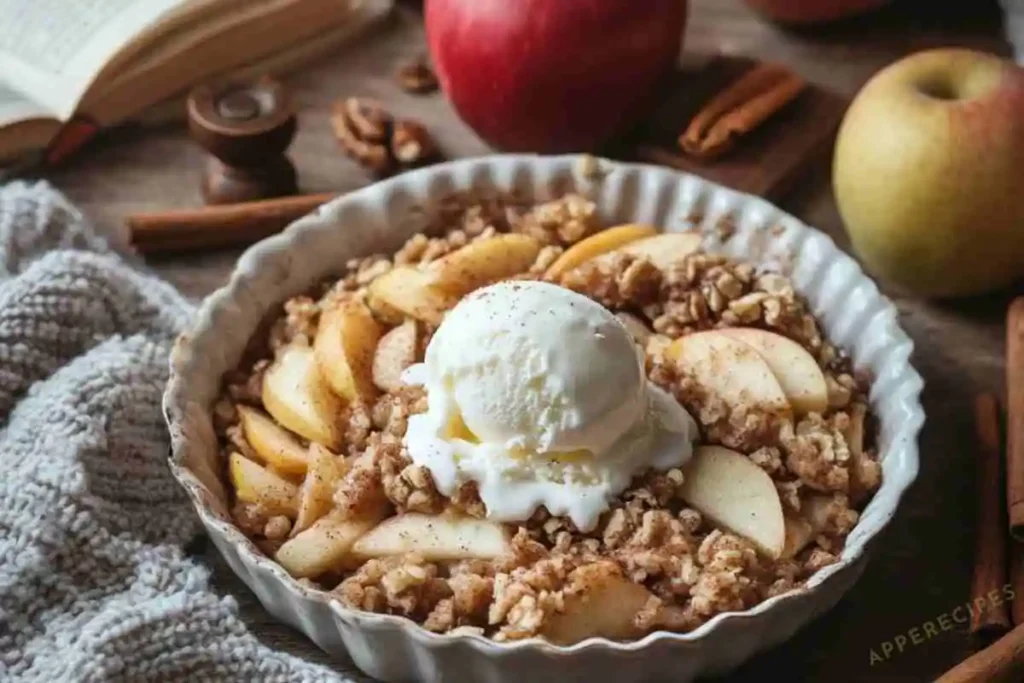 Apple Crisp for a Cozy Night In