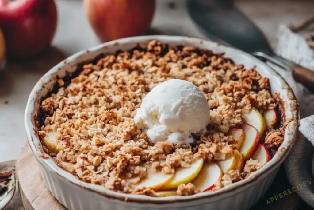 Apple Crisp with a Coconut Crumble