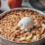 Apple Crisp with a Coconut Crumble