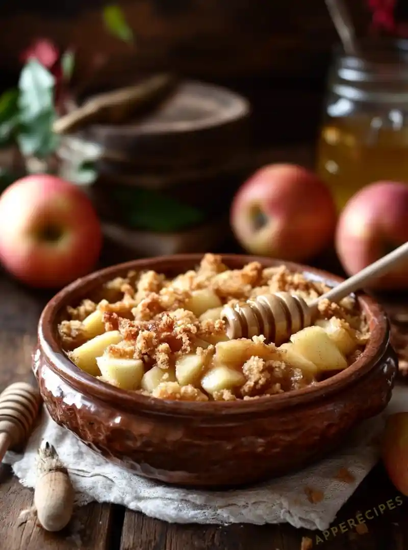 Apple Crisp with a Touch of Honey