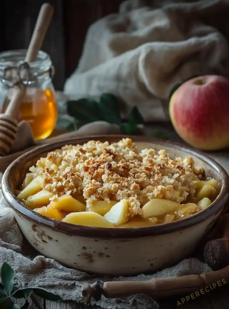 Apple Crisp with a Touch of Honey