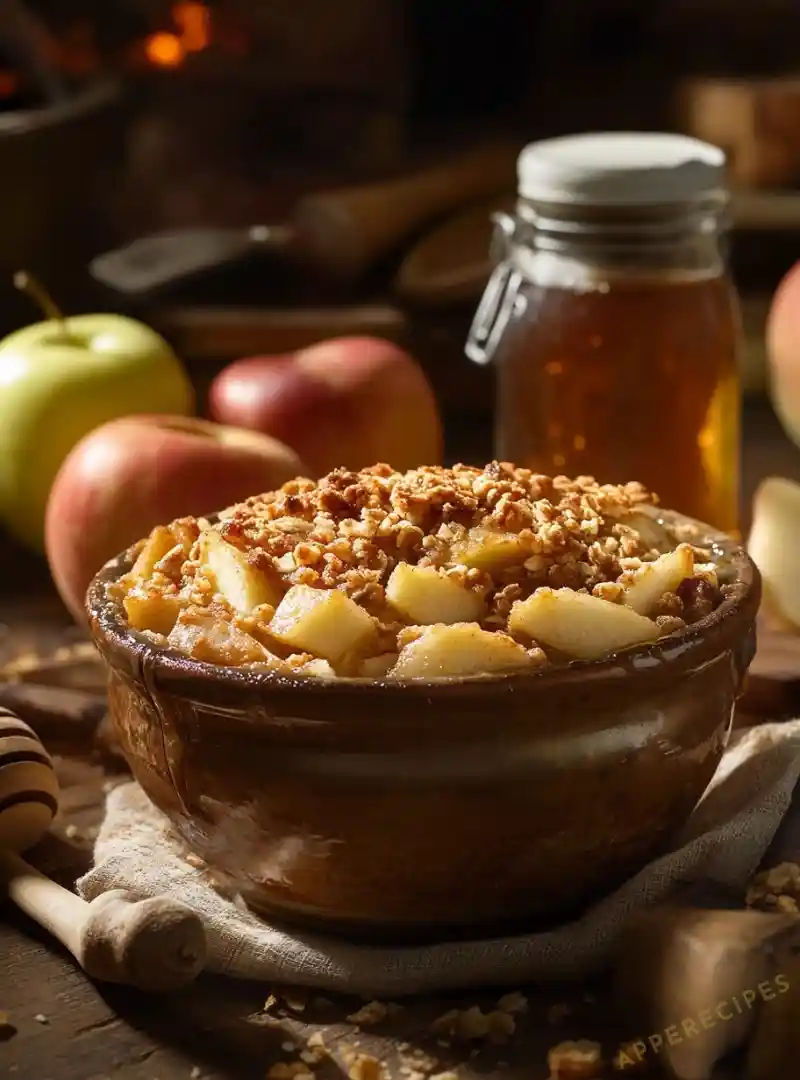 Apple Crisp with a Touch of Honey