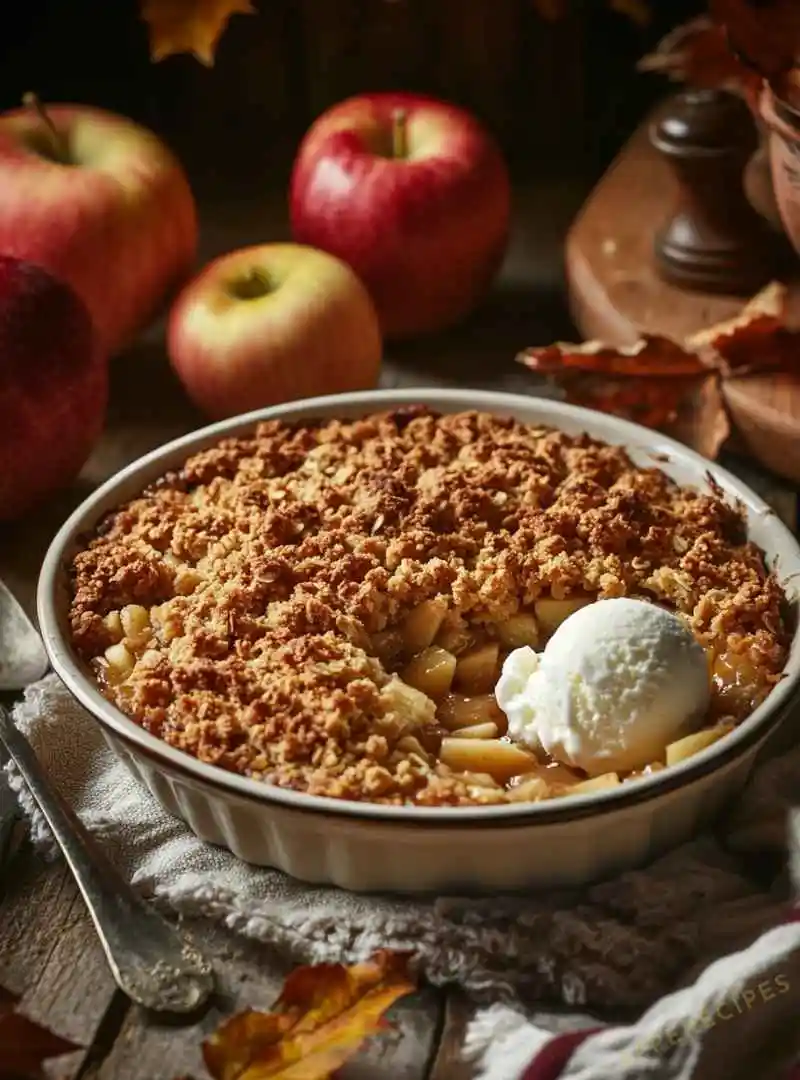 Apple Crisp A Slice of Nostalgia