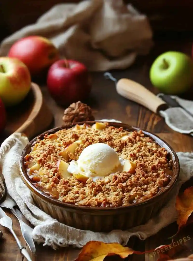 Apple Crisp A Slice of Nostalgia