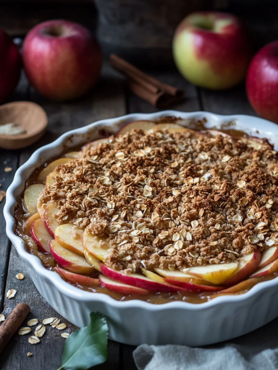 Cozy Autumn Apple Crisp