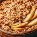 Healthy Apple Crisp with Whole Grain Oats